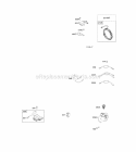Ignition Diagram and Parts List for 20L132-0110-G1  Briggs and Stratton Engine